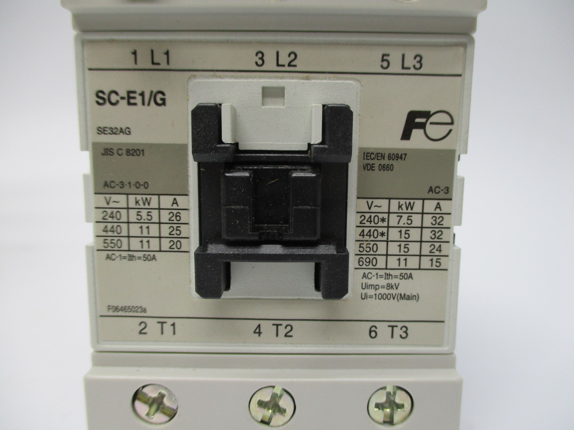 FUJI ELECTRIC SC-E1/G SE32AG-E 24VDC NSMP