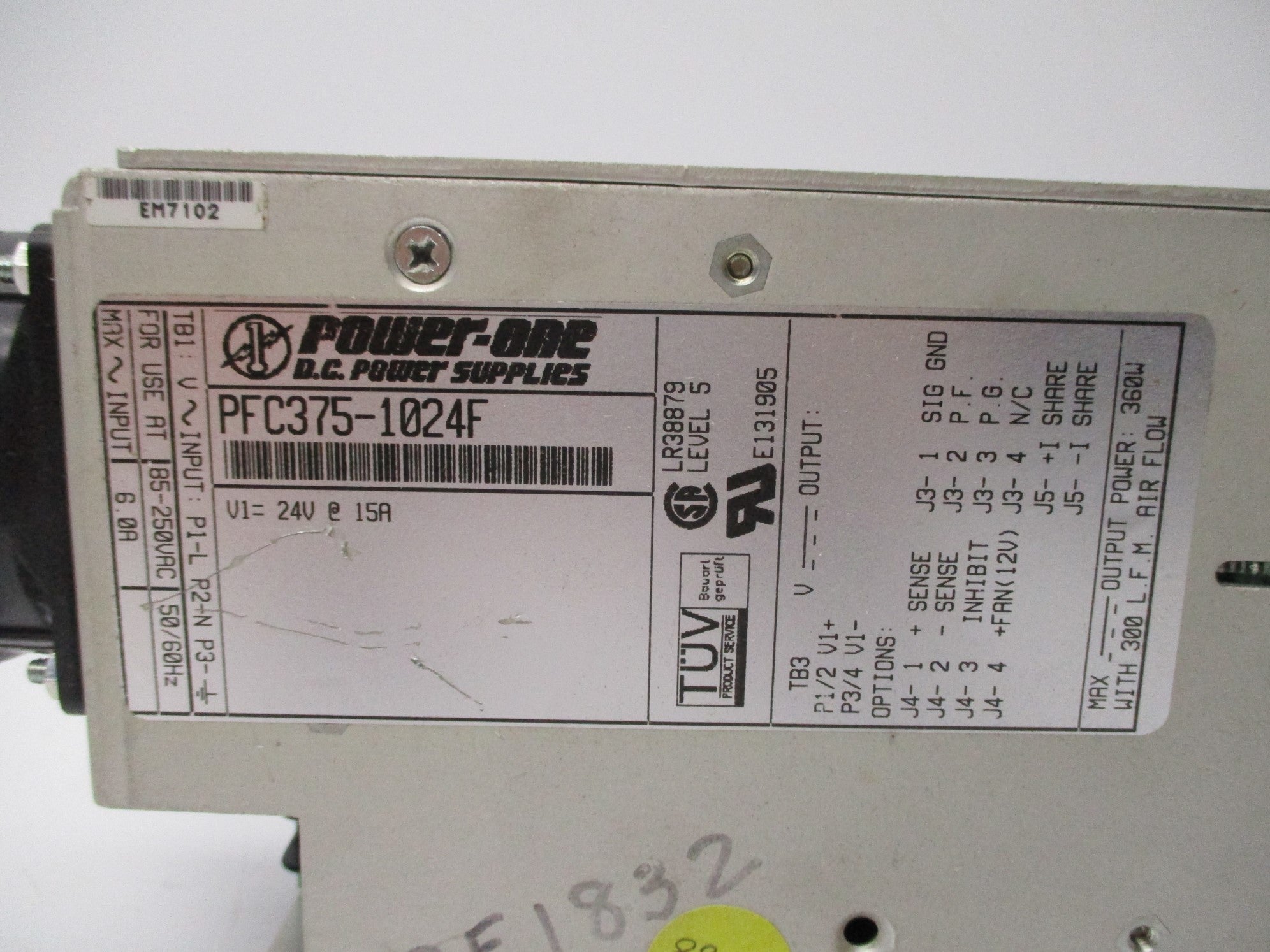 POWER-ONE PFC375-1024F UNMP
