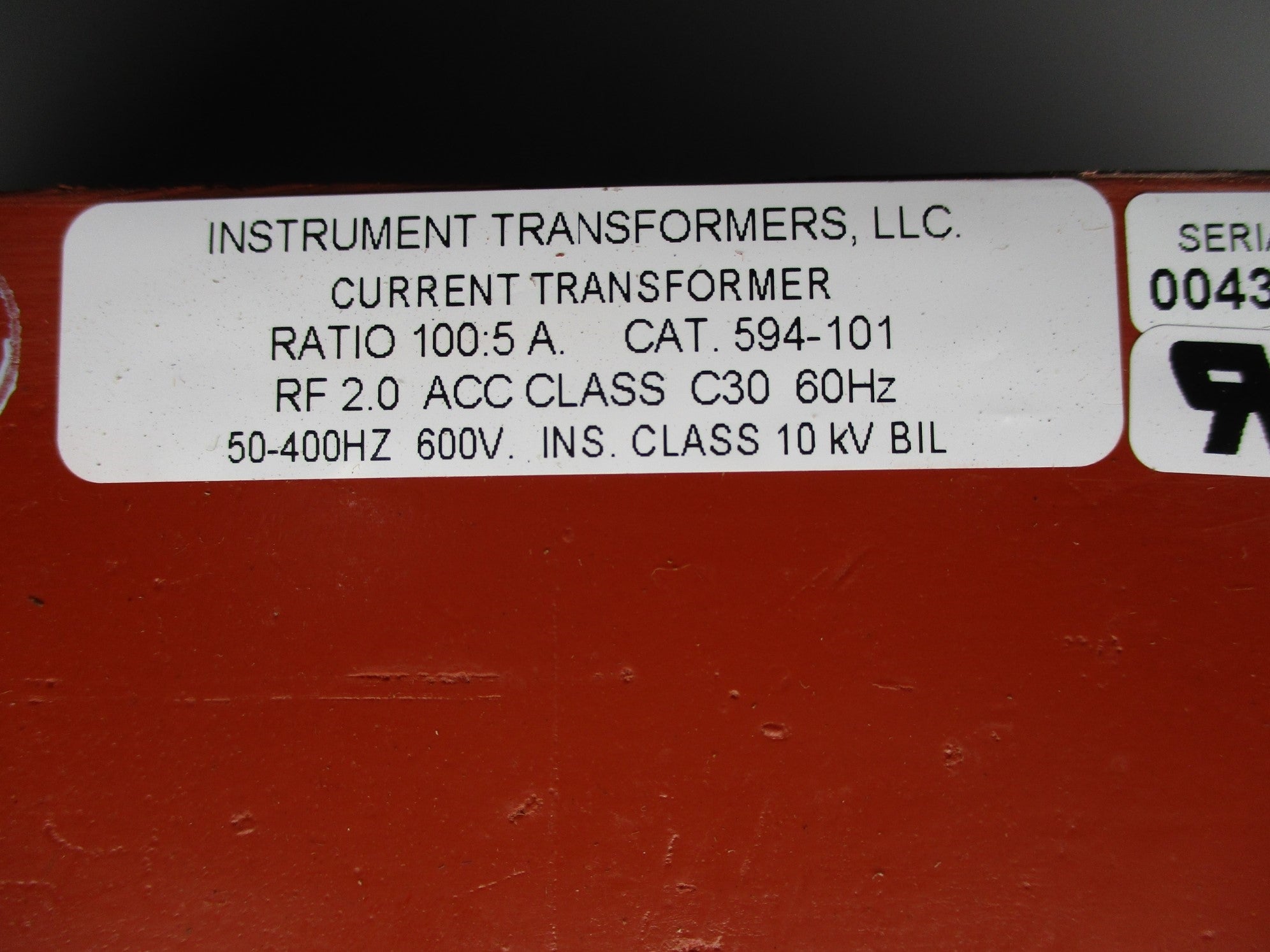 INSTRUMENT TRANSFORMERS 594-101 NSNP