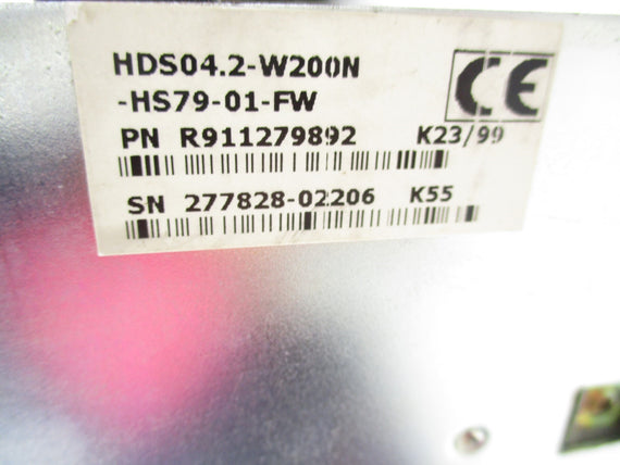 REXROTH INDRAMAT HDS04.2-W200N-HS79-01-FW R911279892 (AS PICTURED) UNMP