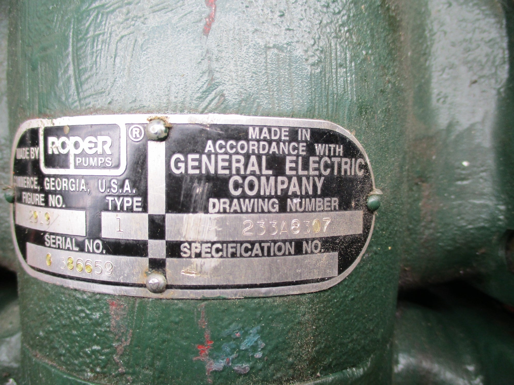 ROPER 2919 TYPE 1 UNMP