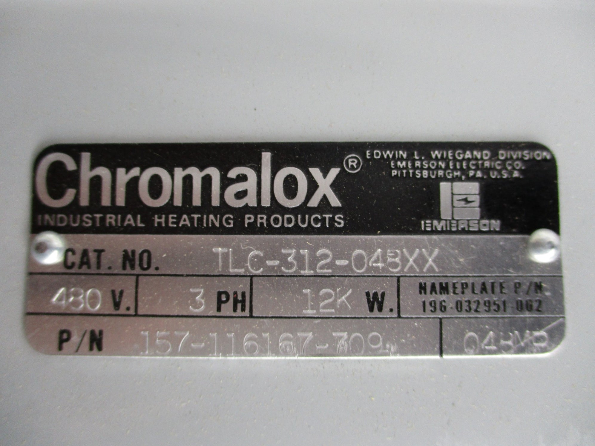 CHROMALOX TLC-312-048XX NSNP