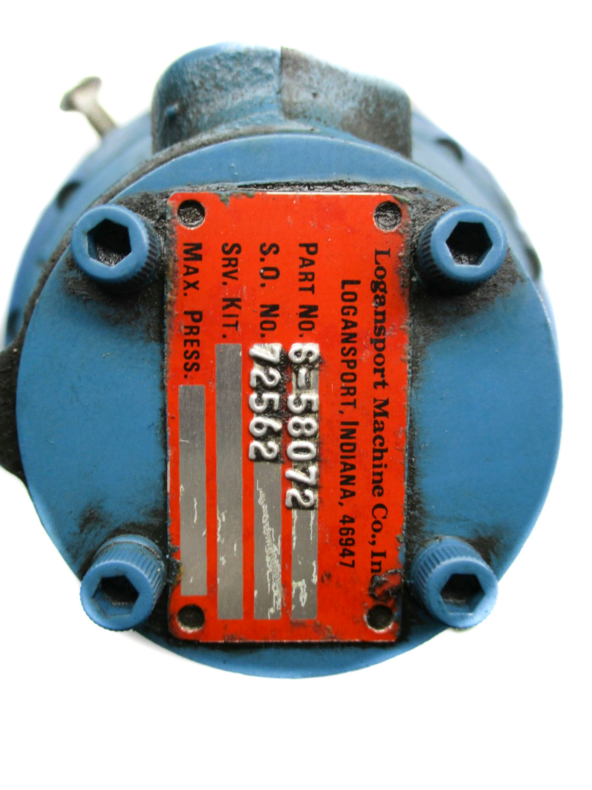 LOGANSPORT MACHINE S-58072 NSNP