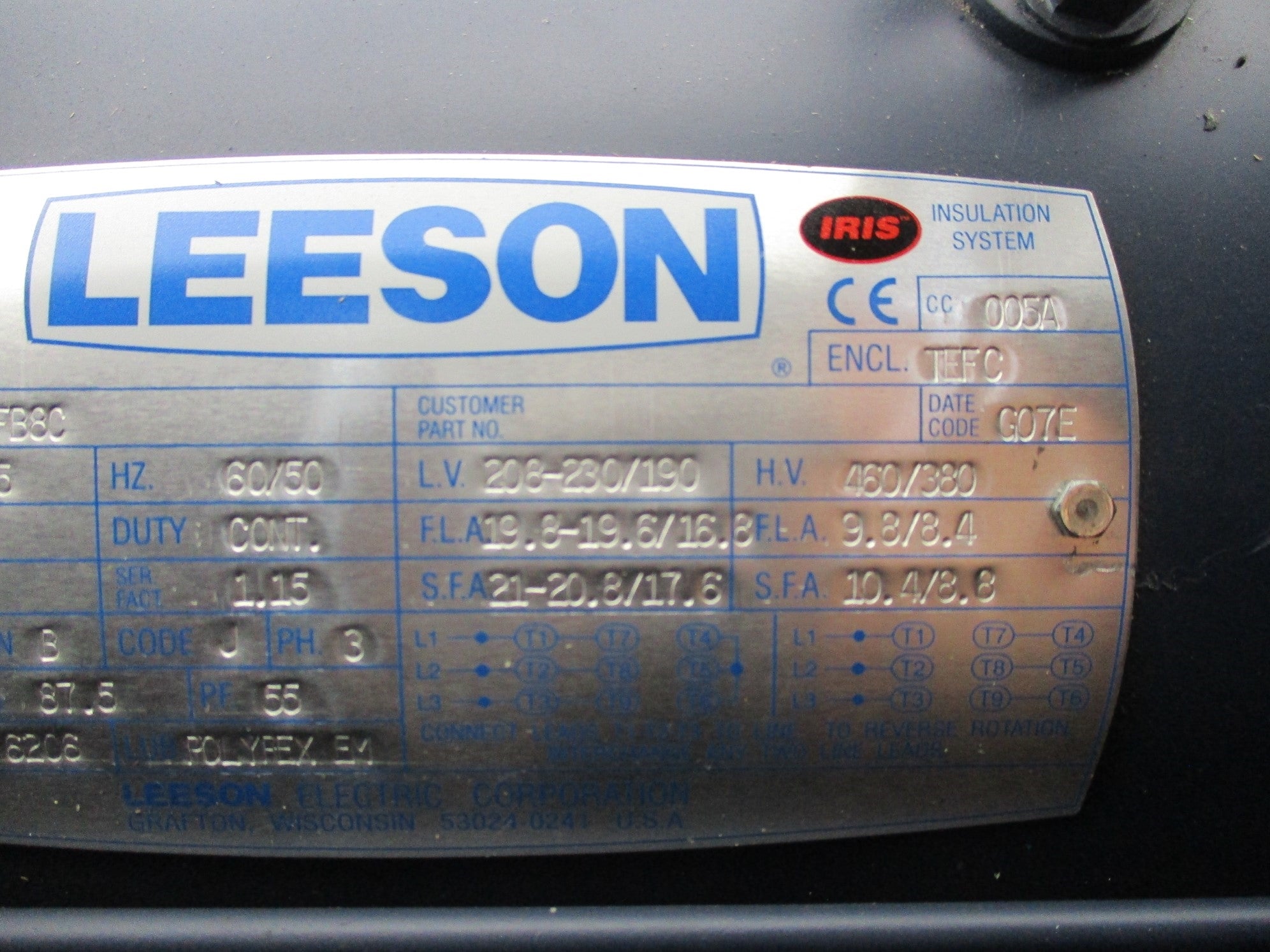 LEESON G140126.00 C215T11FB8C NSNP