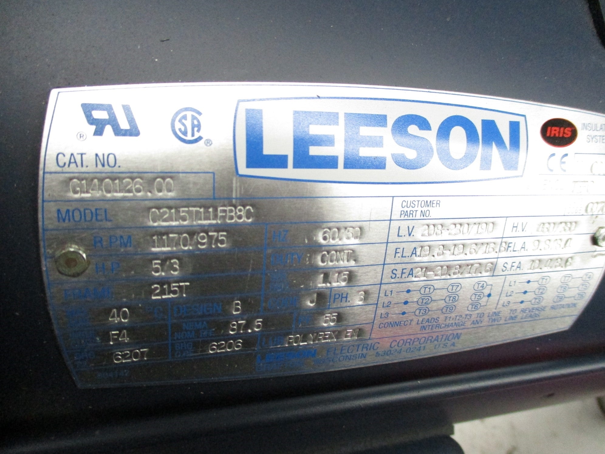 LEESON G140126.00 C215T11FB8C NSNP