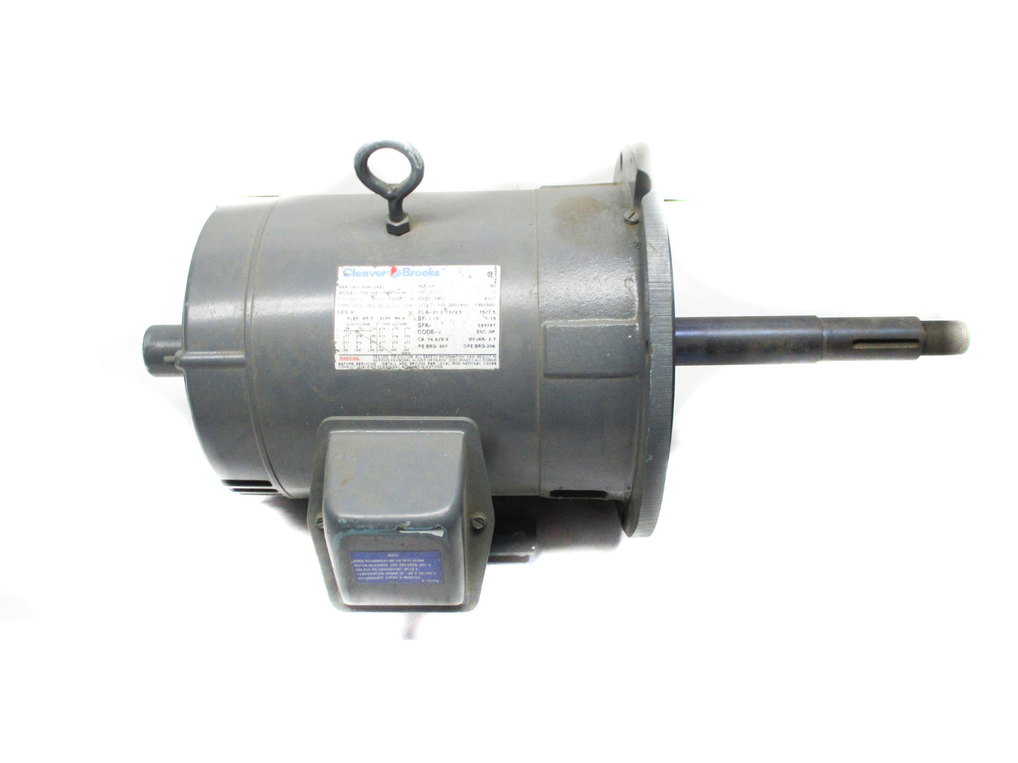 CLEAVER BROOKS 894-2431 5VE184TTDR9706AR NSNP
