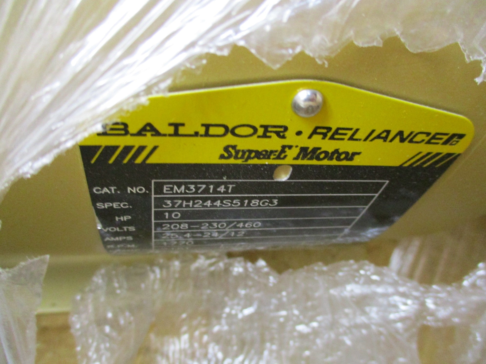 BALDOR EM3714T NSMP