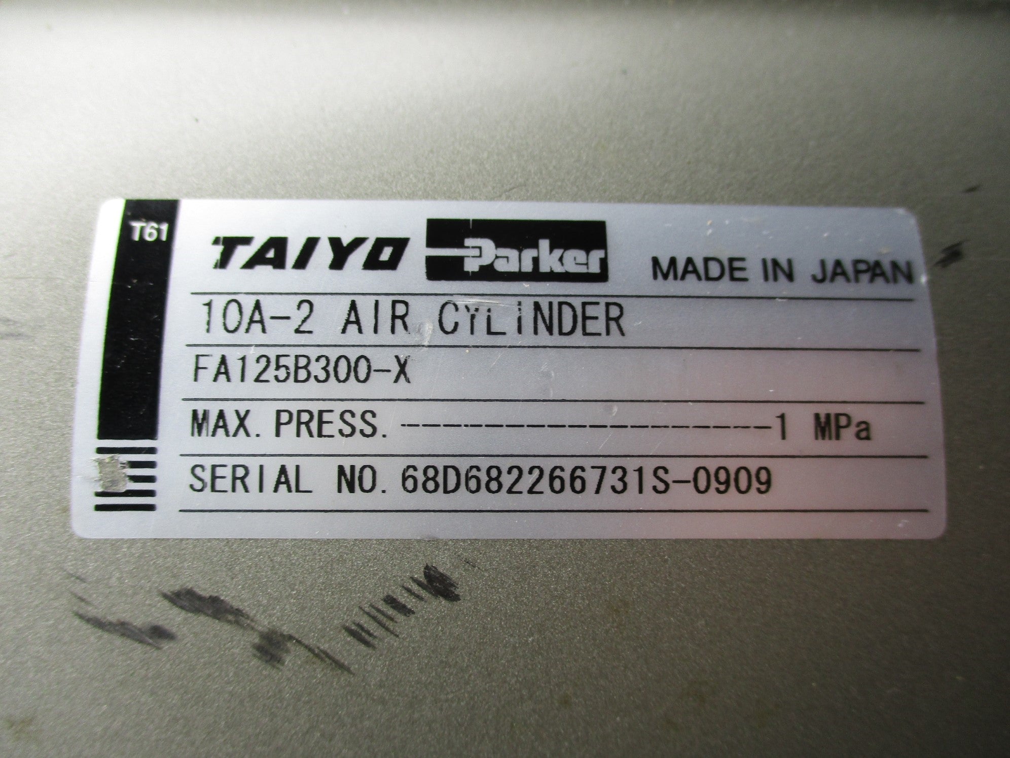 PARKER FA125B300-X NSNP
