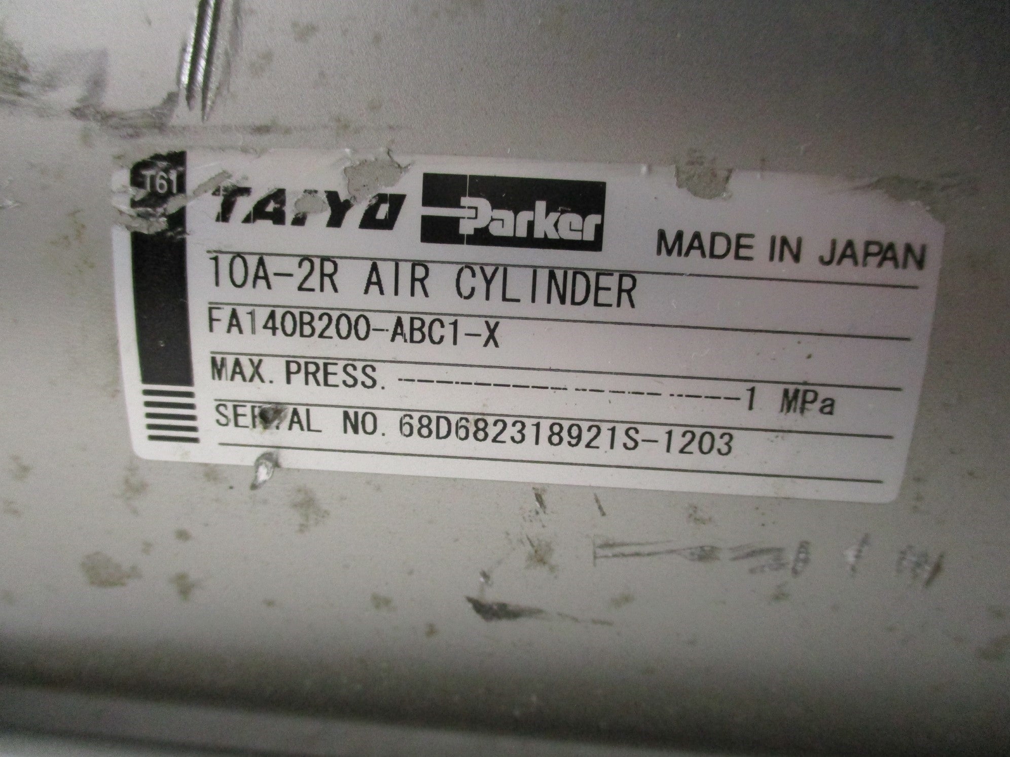 PARKER FA140B200-ABC1-X (AS PICTURED) NSNP