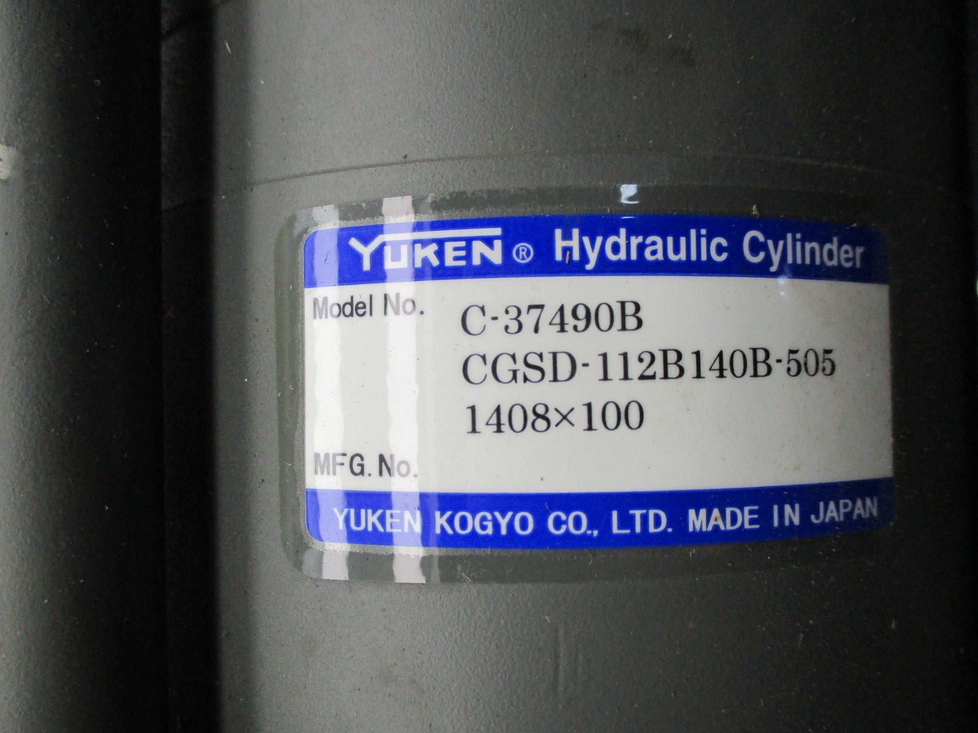 YUKEN C-37490B CGSD-112B140B-505 NSNP