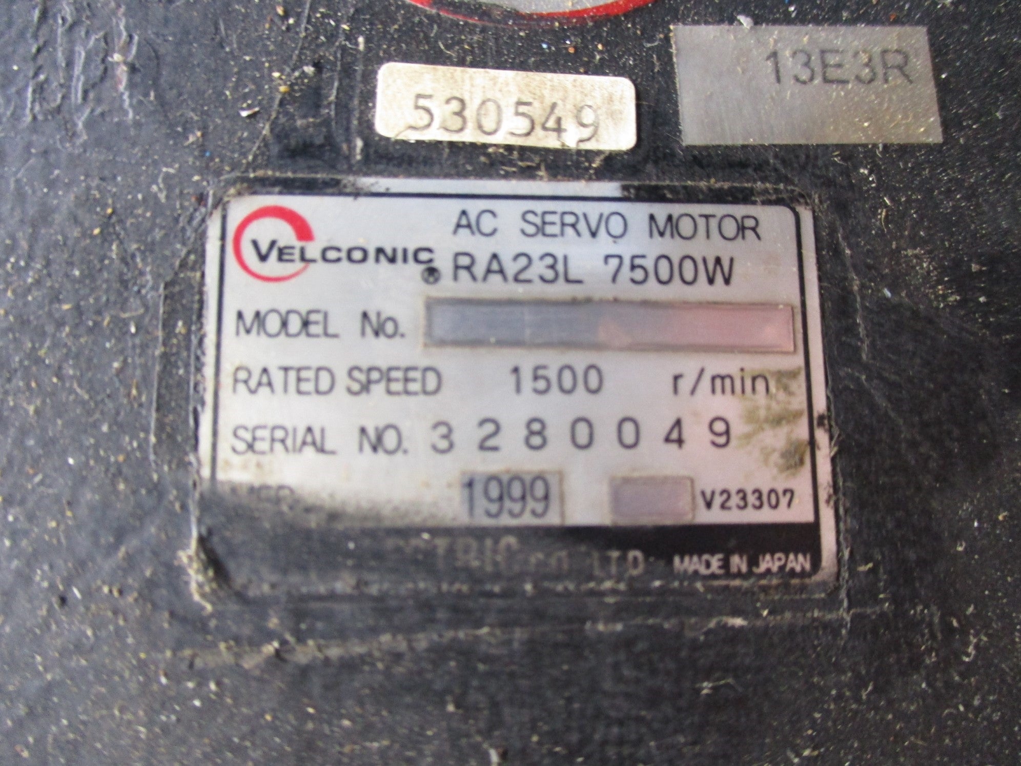 VELCONIC RA23L 7500W 1500RPM UNMP