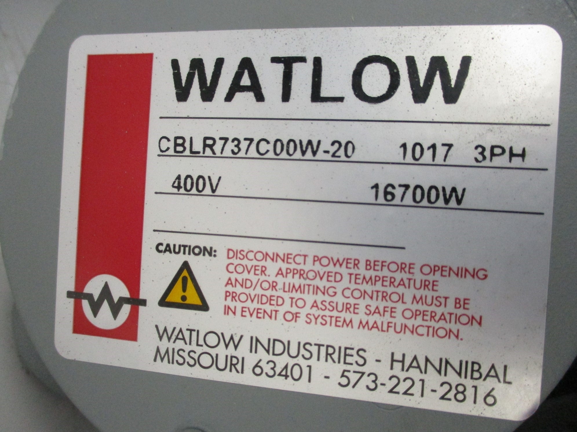 WATLOW CBLR737C00W-20 NSNP