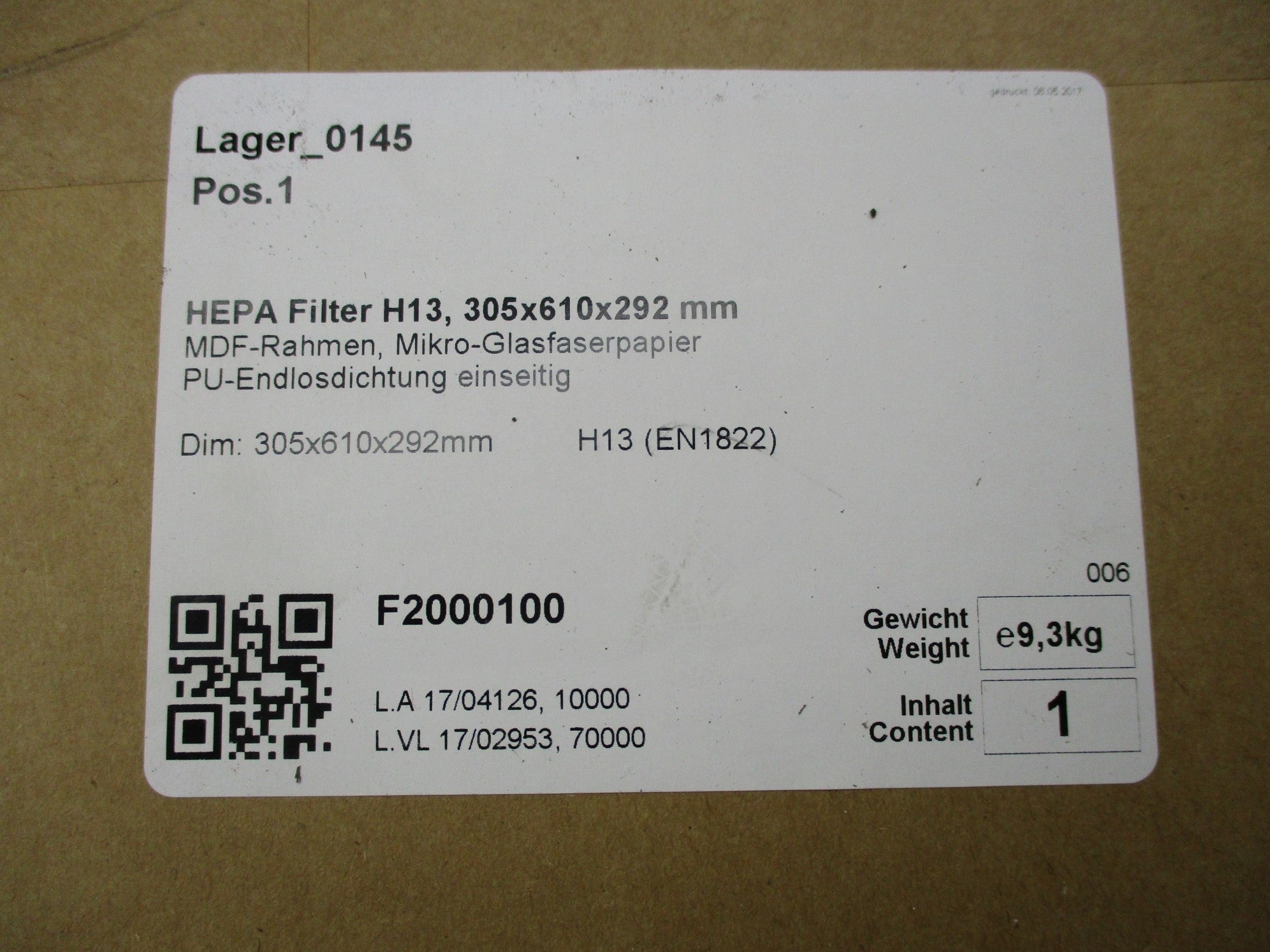 INDUSTRIAL MRO 17-02225.P1 NSMP