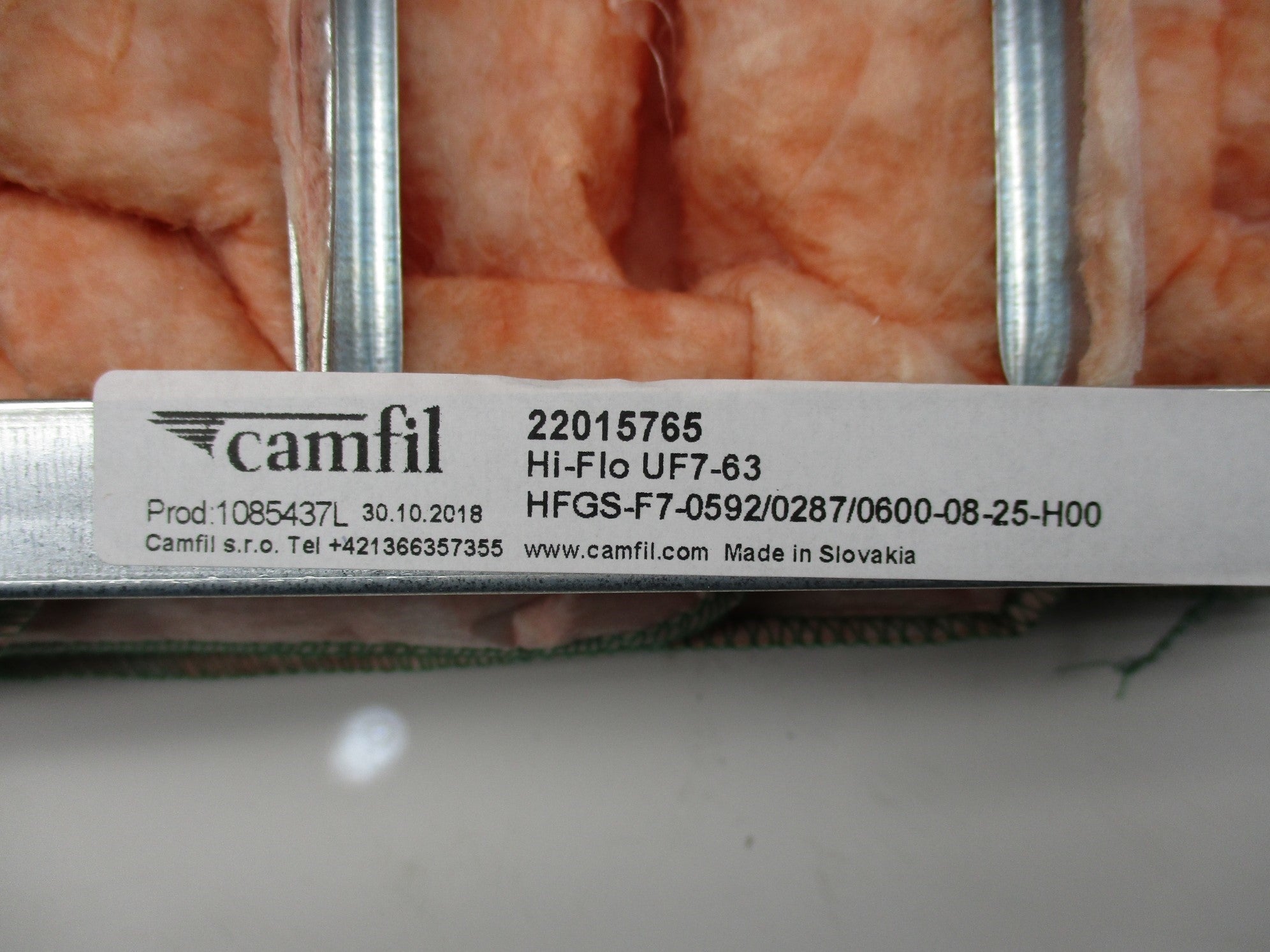 CAMFIL FARR HFGS-F7-0592/0287/0600-08-25-H00 (PKG OF 2) NSMP