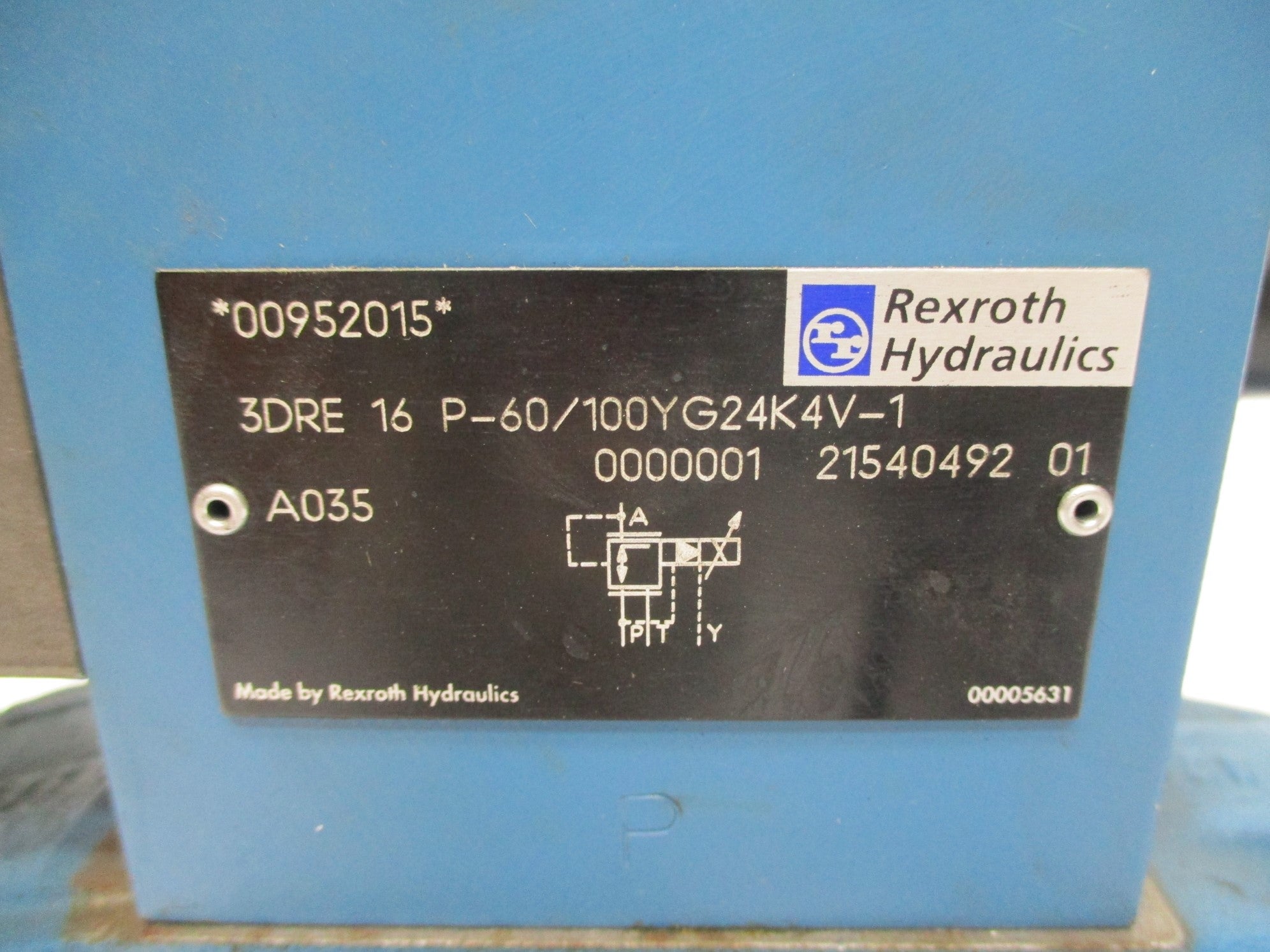 REXROTH 3DRE16P-60/100YG24K4V-1 UNMP