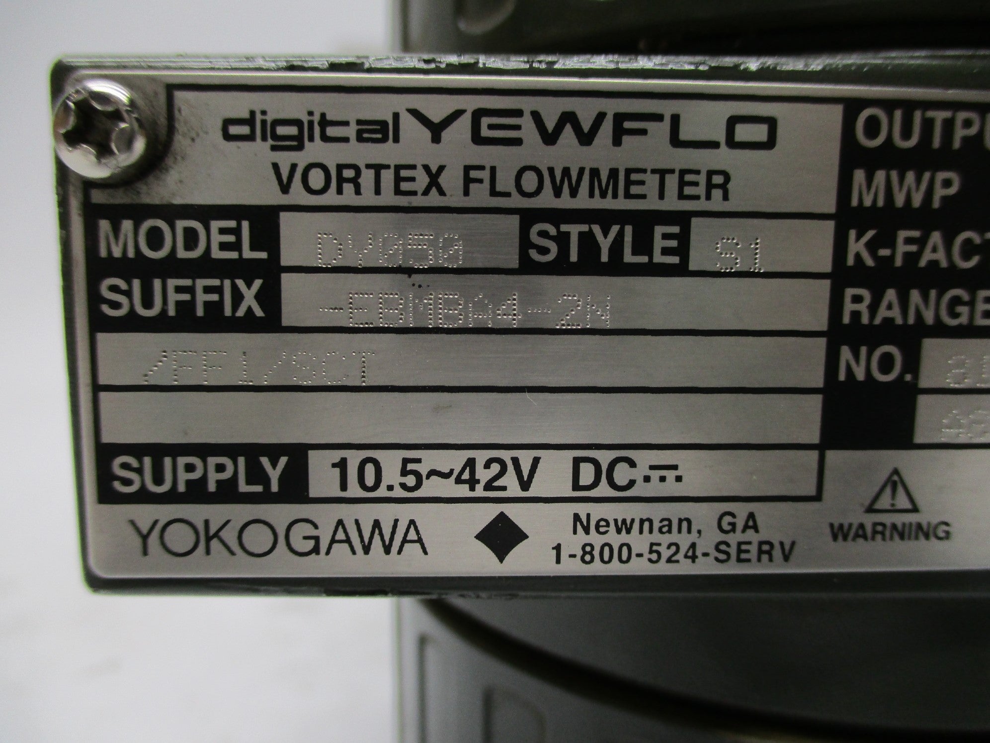 YOKOGAWA DY050-EBMBA4-2N/FF1/SCT 1440PSI NSNP