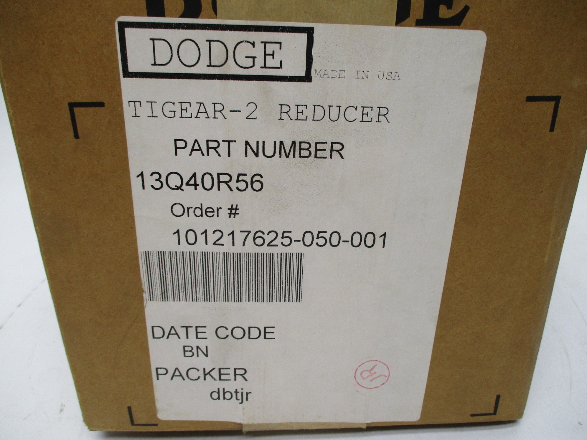 DODGE TIGEAR-2 13Q40R56 NSFS