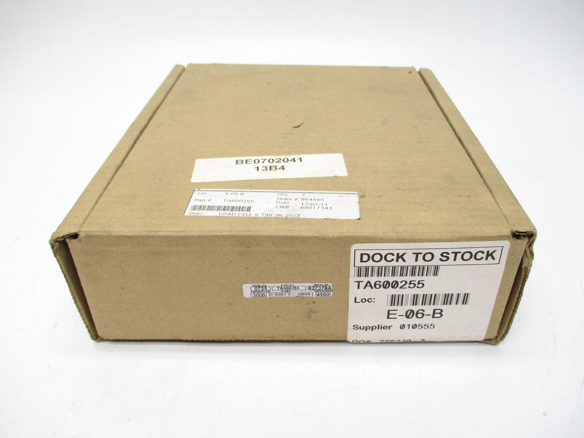 METTLER TOLEDO 0736 TA600255 NSFS