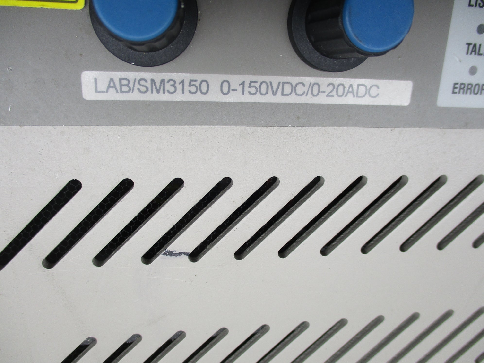 ET SYSTEM POWER SOLUTIONS LAB/SM 3150 NSNP