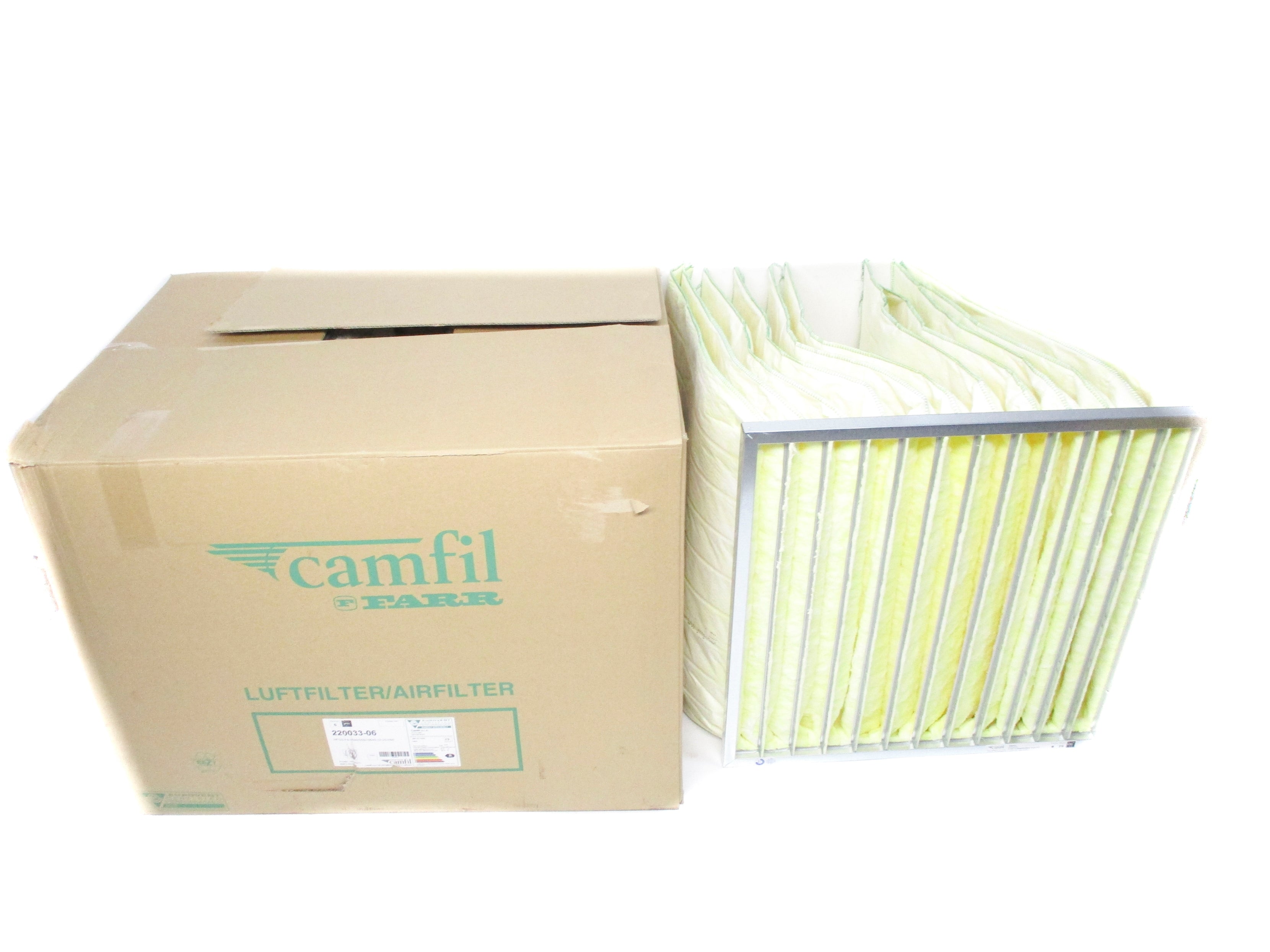 CAMFIL FARR HFGS-F9-0592/0592/0640-12-25-H00 (PKG OF 6) NSMP