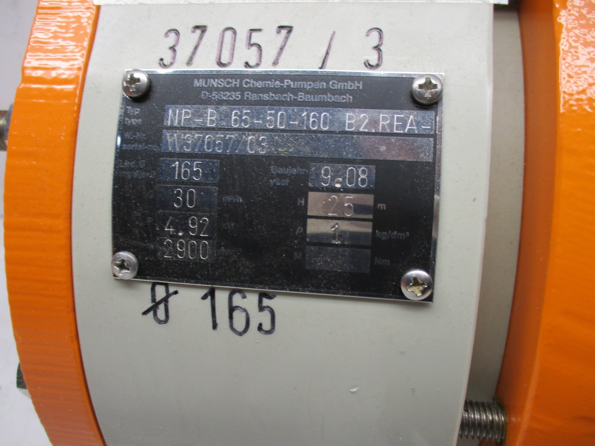 MUNSCH NP-B 65-50-160 NSNP