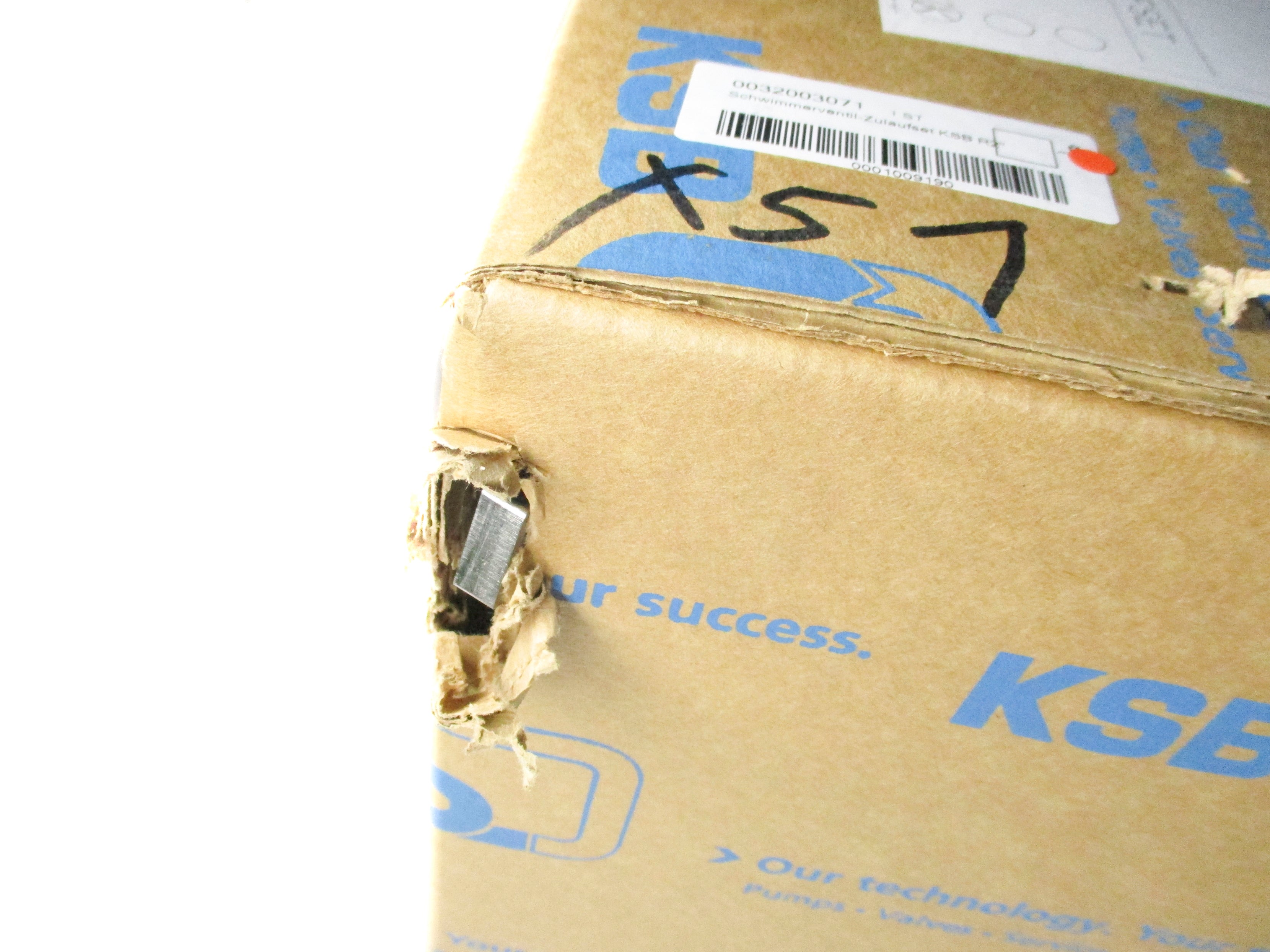 KSB 19070394 99-3 R2 VALVE INLET SET NSFS