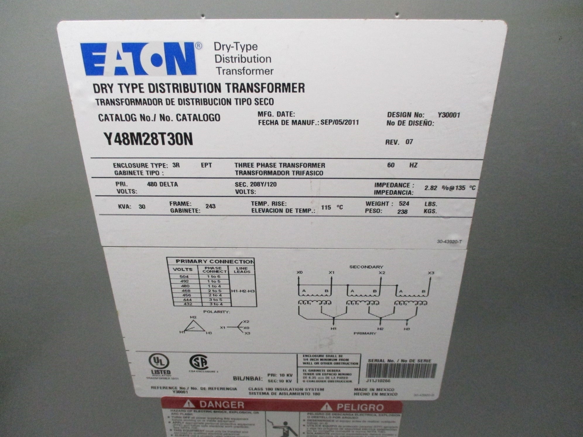 EATON Y48M28T30N NSNP