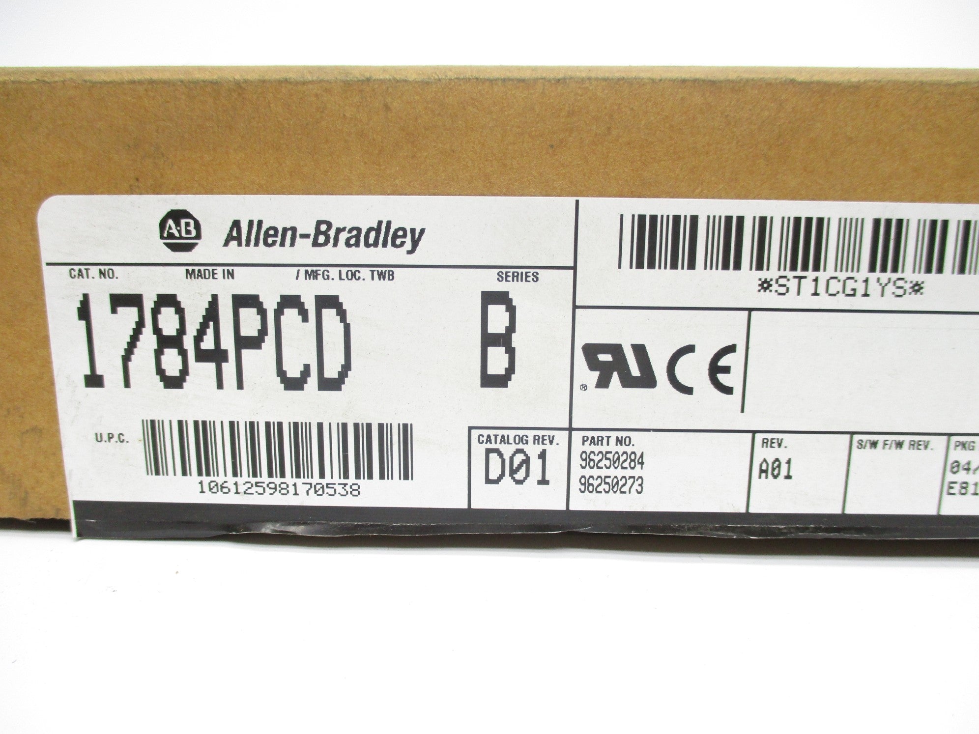 ALLEN BRADLEY 1784PCD SER. B NSMP