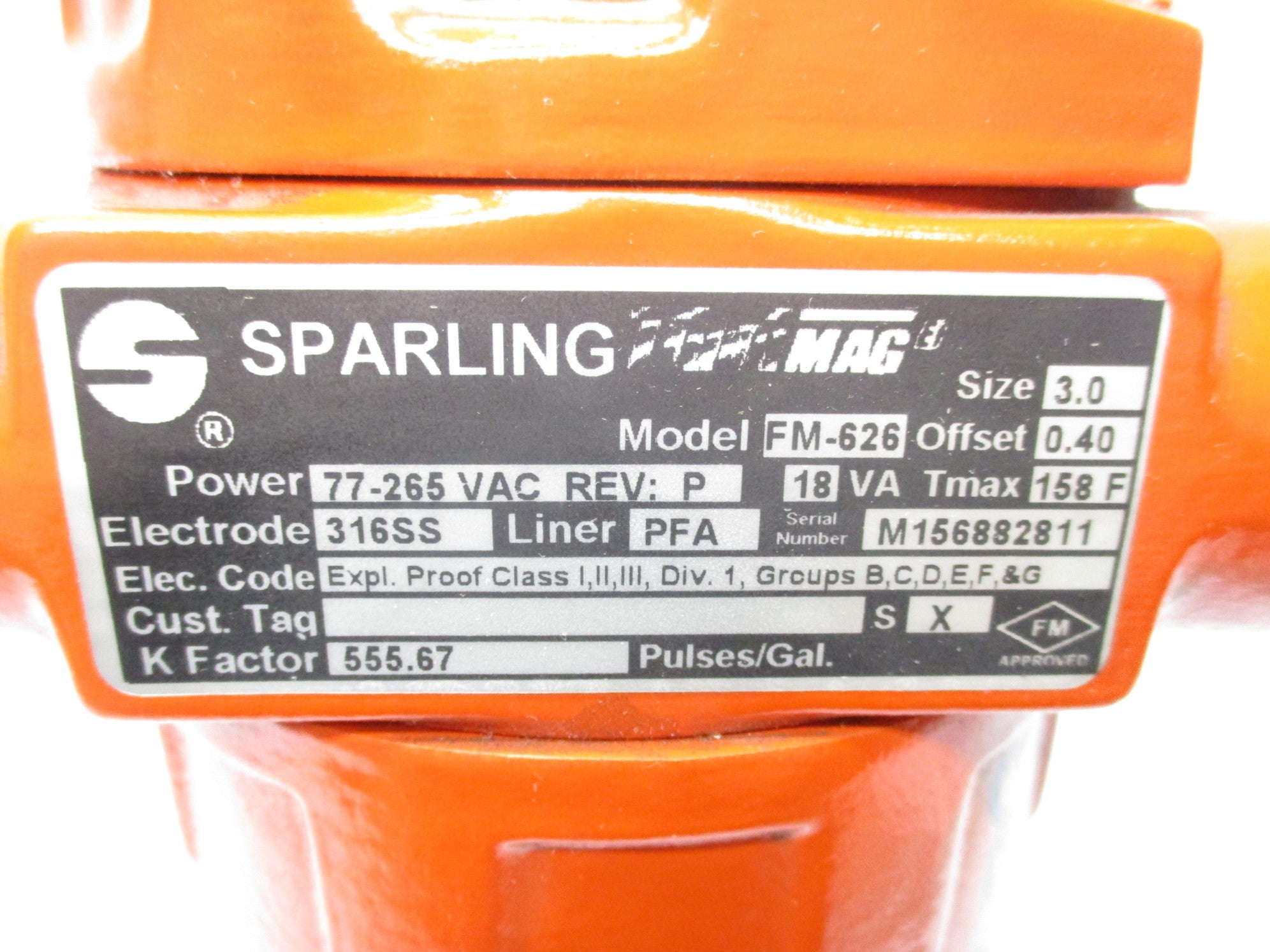 SPARLING TIGERMAG FM-626 3.0" NSNP