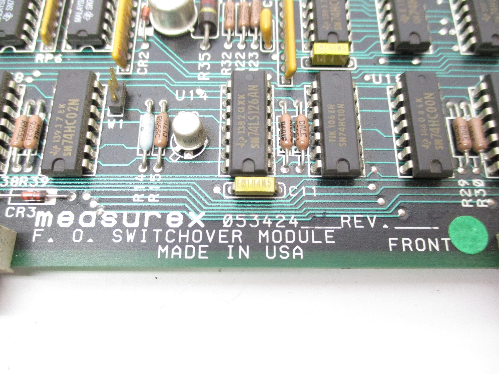 MEASUREX 05342406 REV. F UNMP