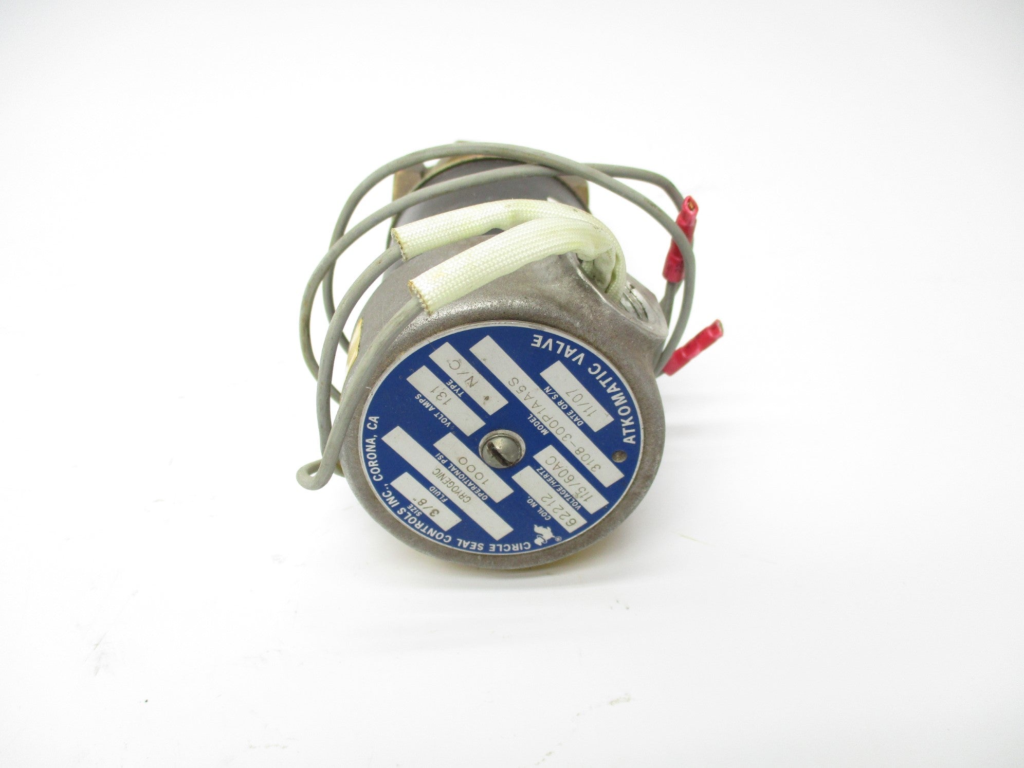CIRCLE SEAL CONTROLS 3108-300P1AA5S 1000PSI 115V UNMP