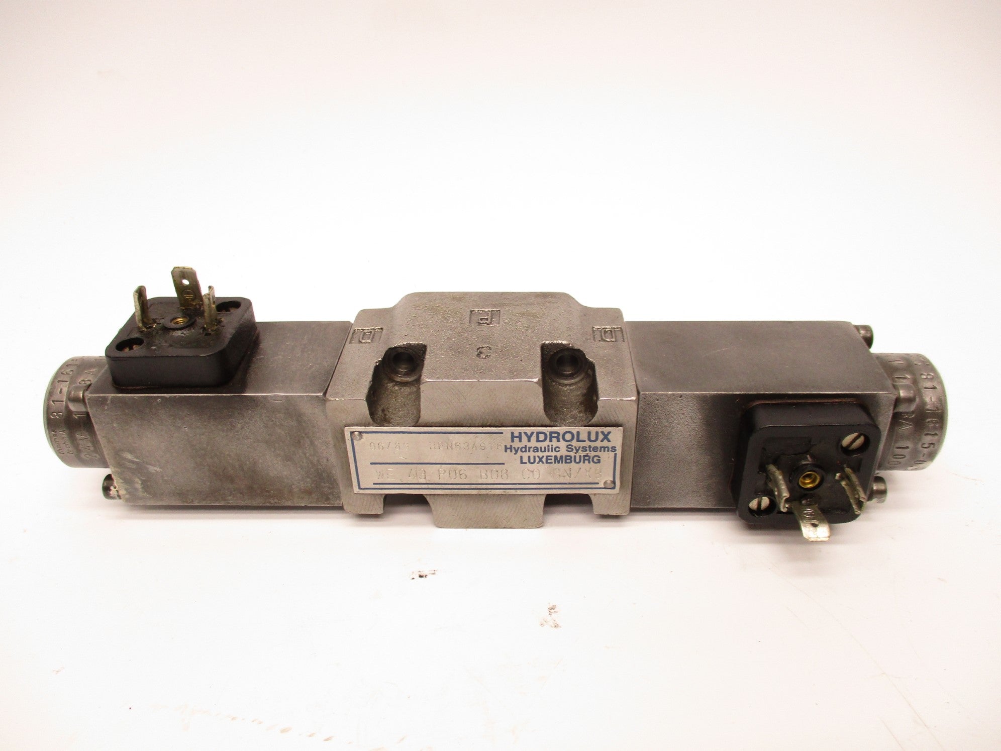 HYDROLUX WE.43P06B06C0BN/X9 HPN634916 24V UNMP