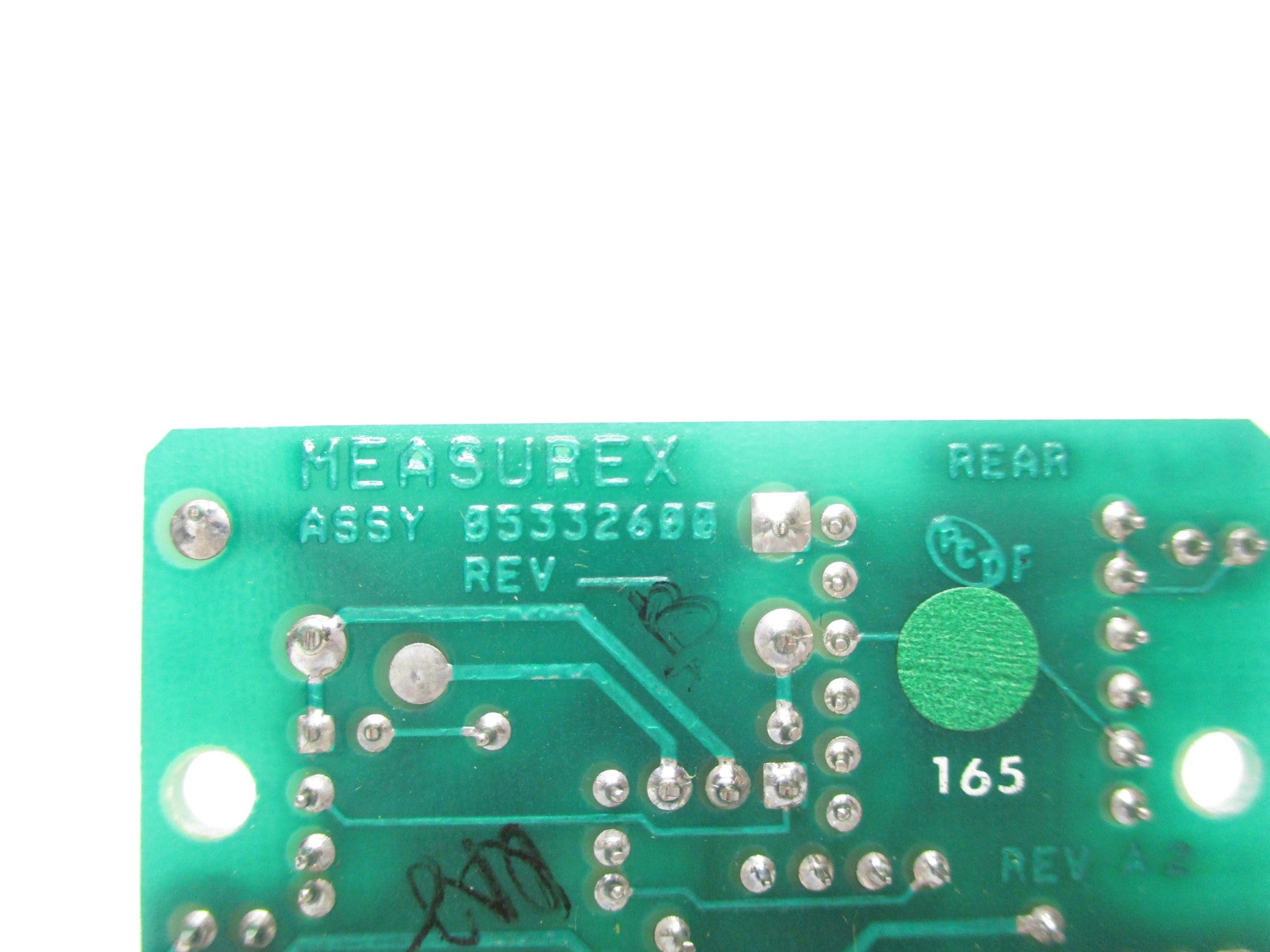 MEASUREX 05332600 REV. B UNMP