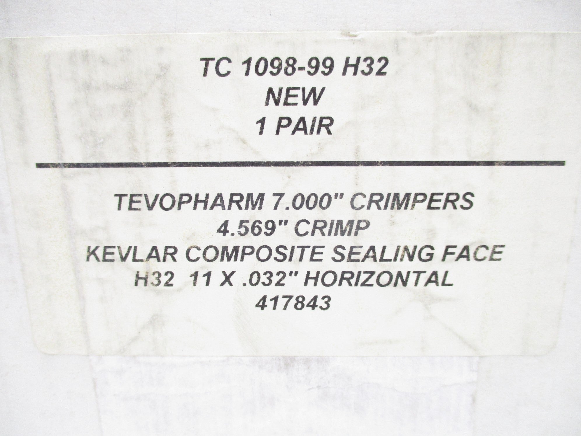 TC 1098-99 H32 (PKG OF 2) NSMP