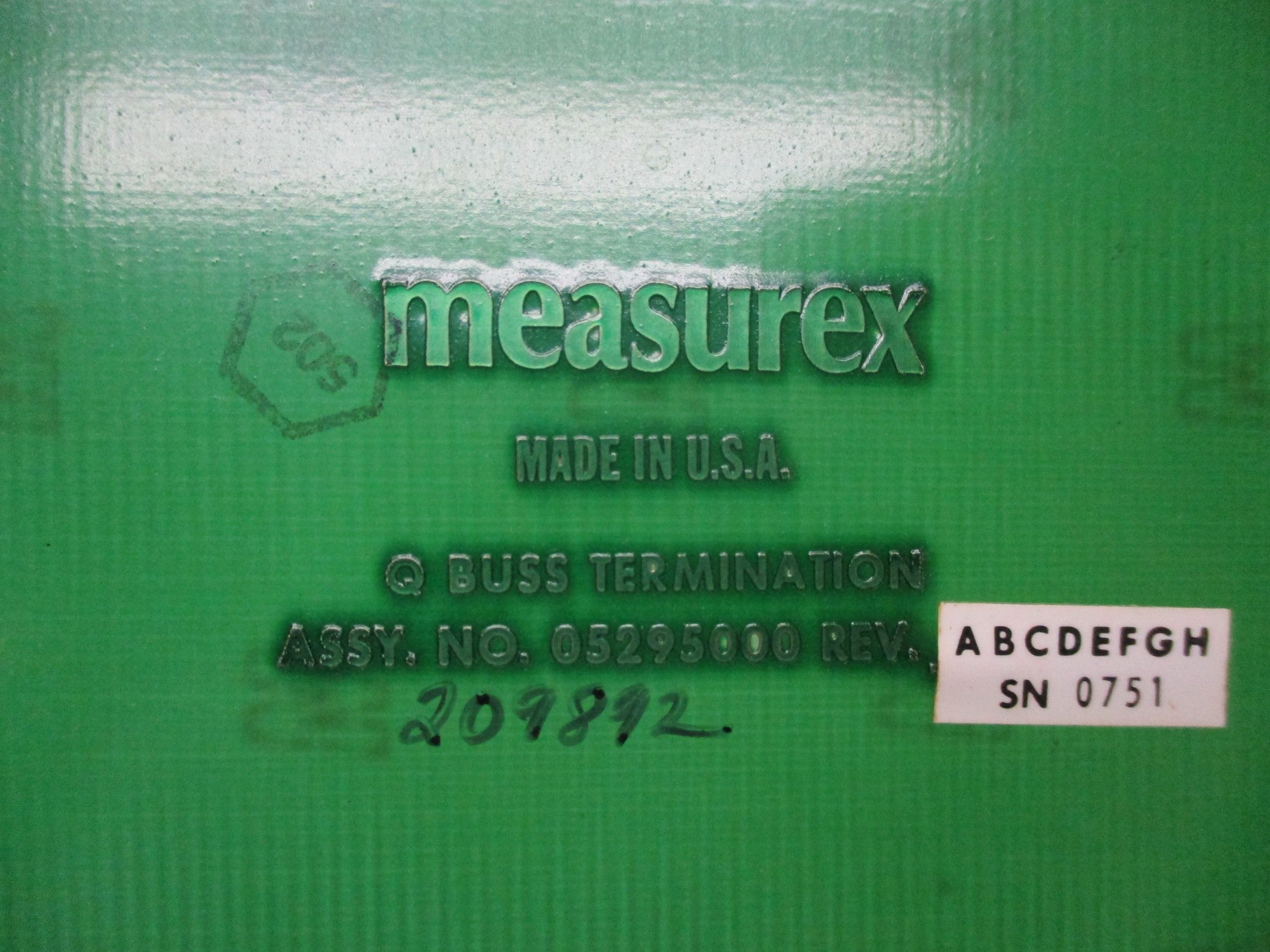 MEASUREX 05295000 UNMP