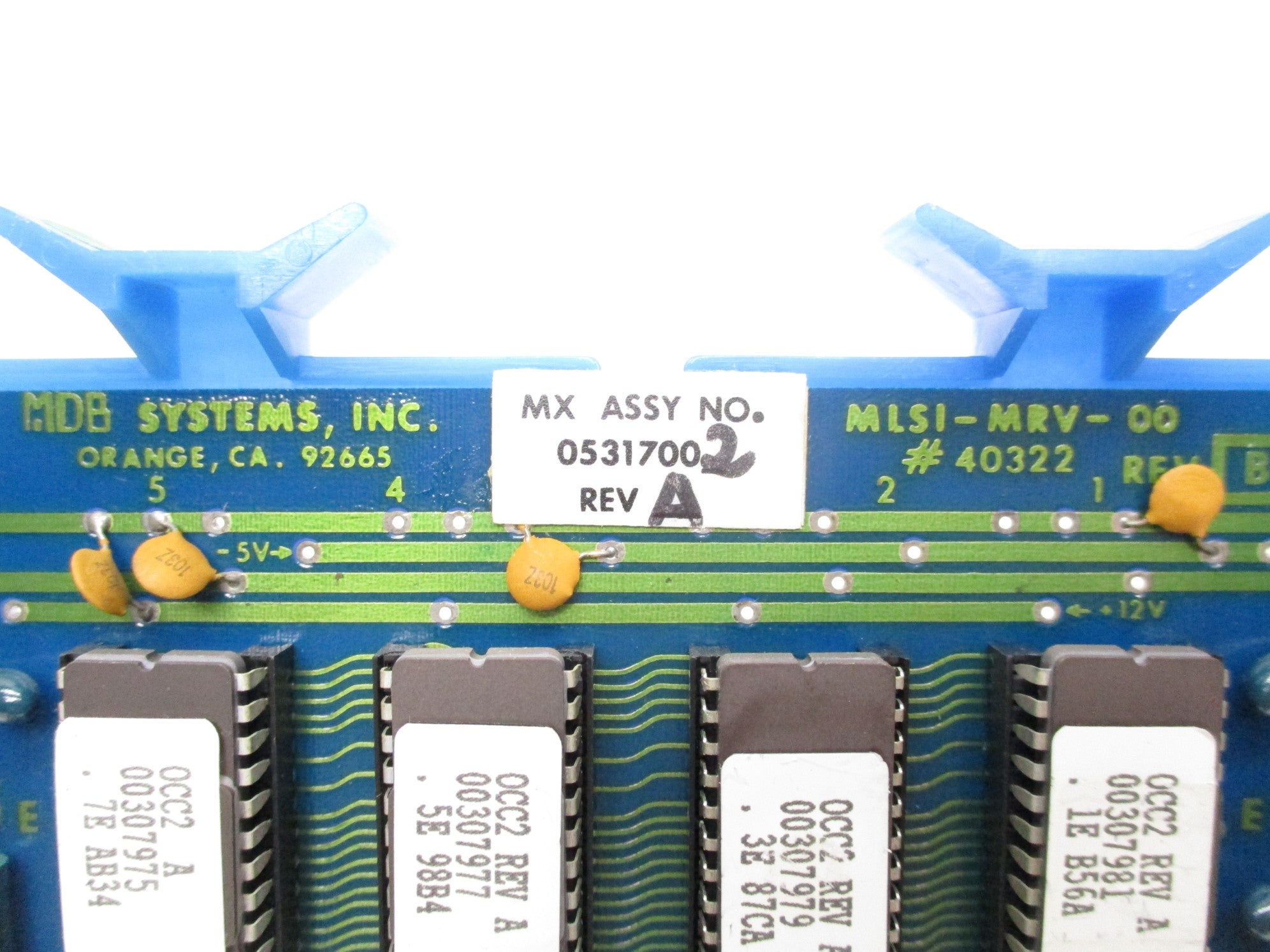 MDB SYSTEMS MLSI-MRV-00 REV. B NSNP