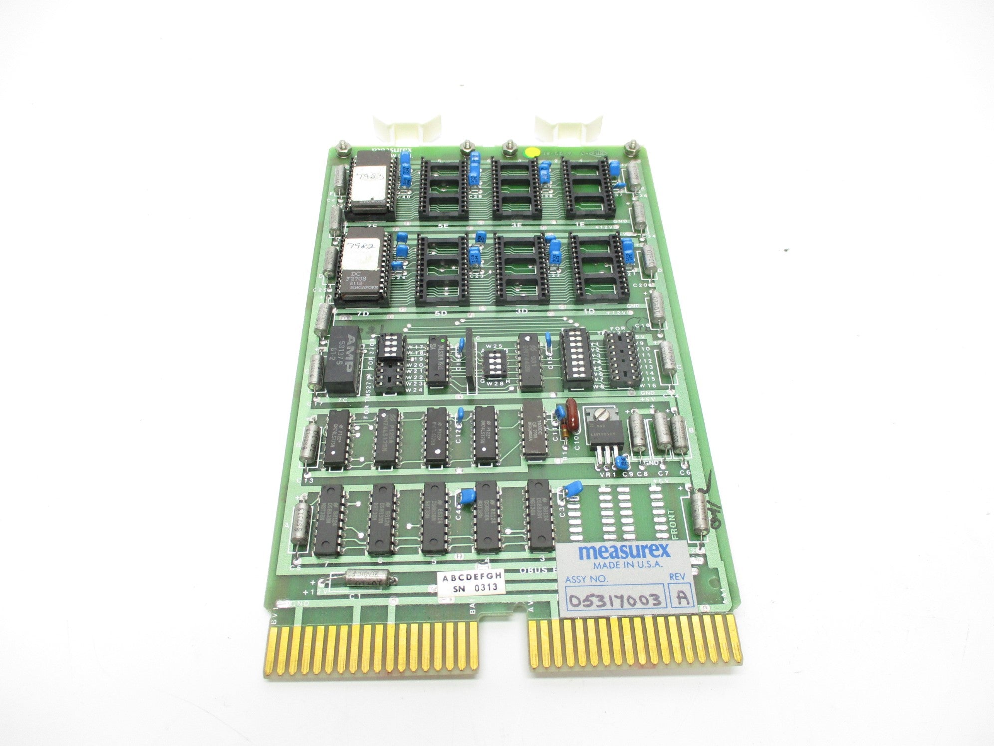 MEASUREX 05317003 REV. A UNMP