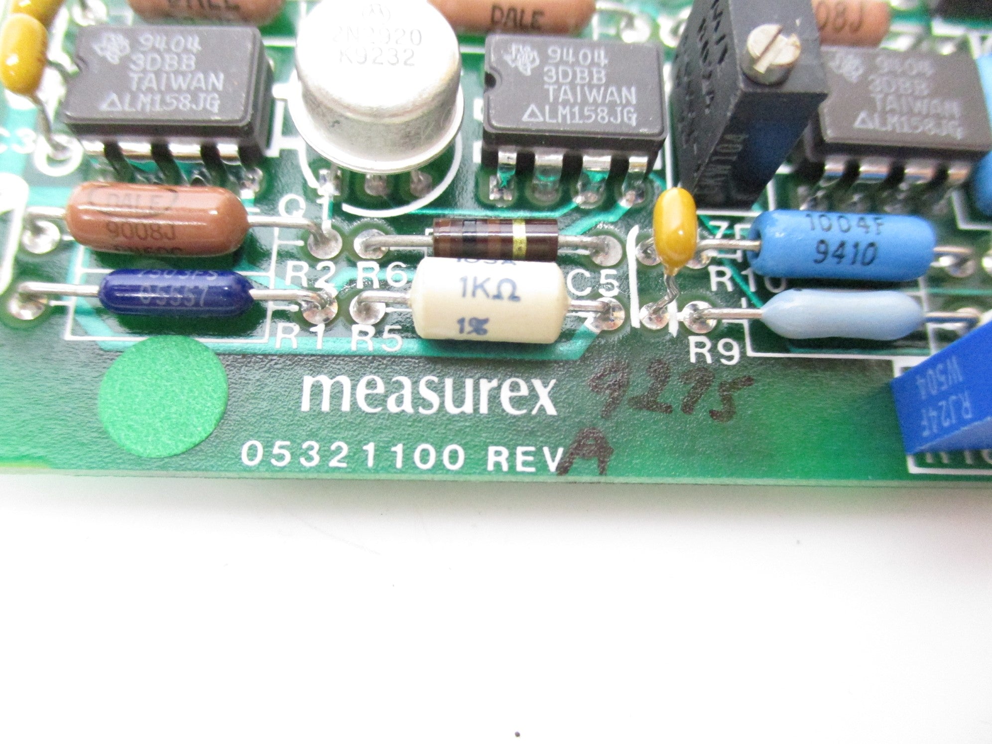 MEASUREX 05321100 REV. A UNMP