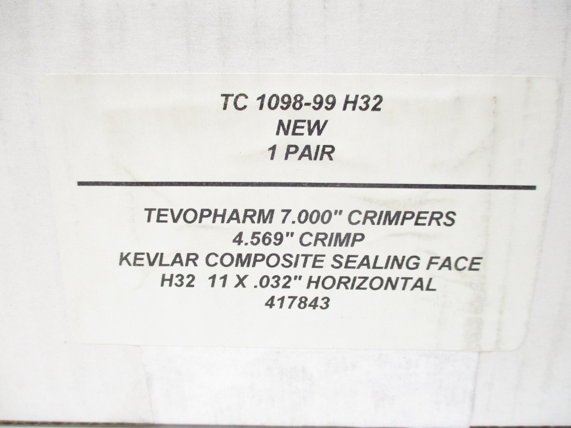 TC 1098-99 H32 NSFS