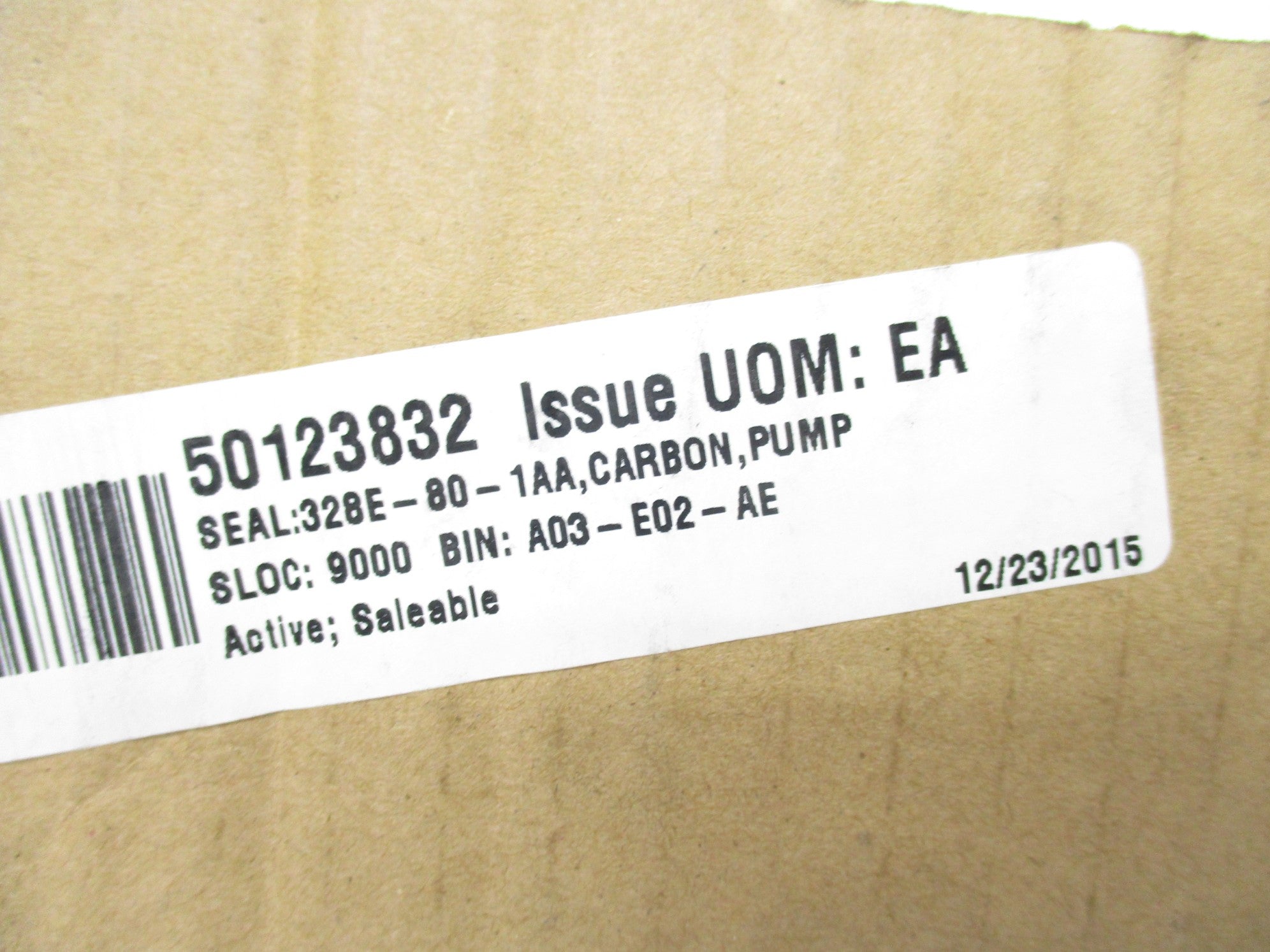INDUSTRIAL MRO 50123832 328R-80-1SS NSMP