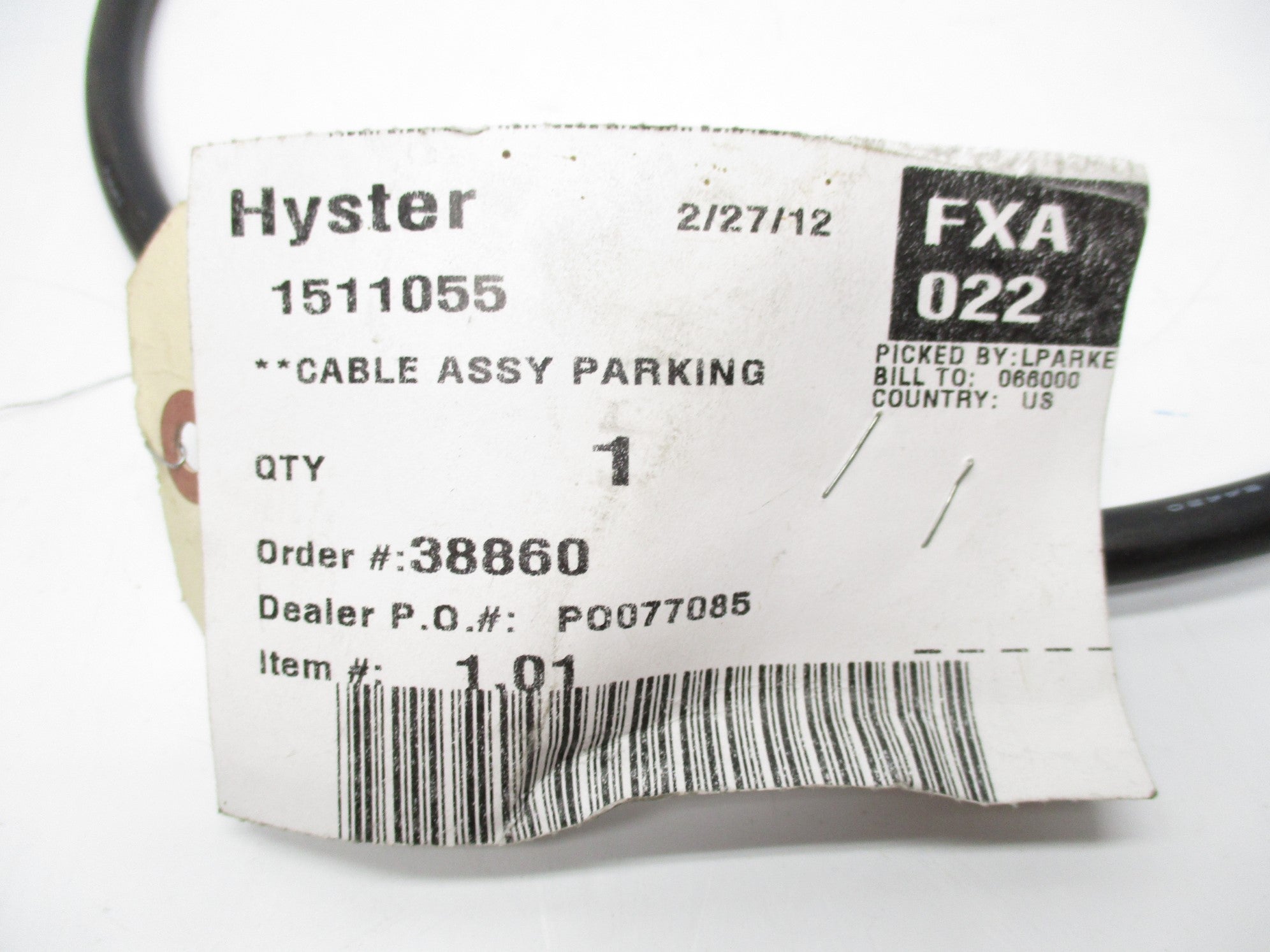 HYSTER 1511055 NSNP