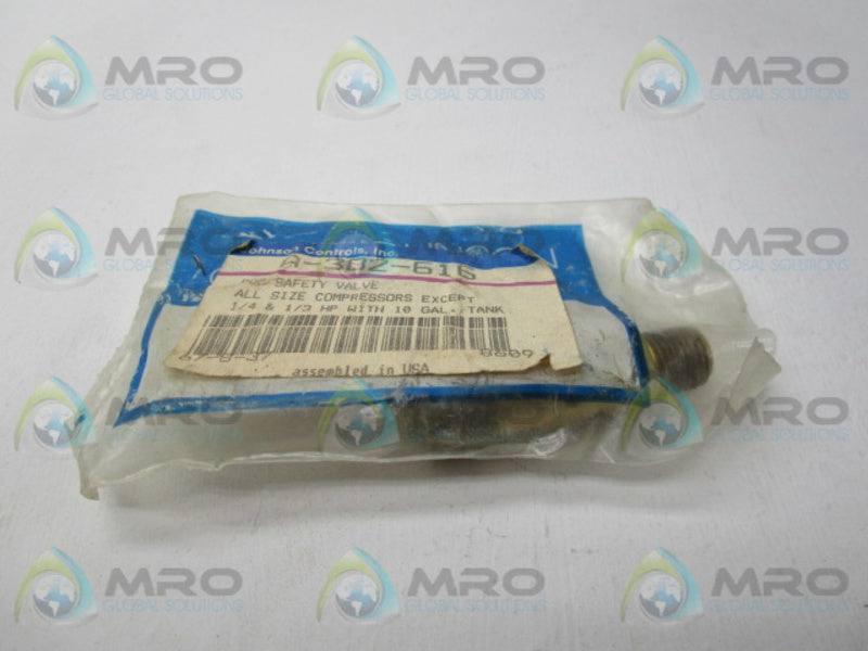 JOHNOSON CONRTOL A-382-616 SAFETY VALVE  NSMP