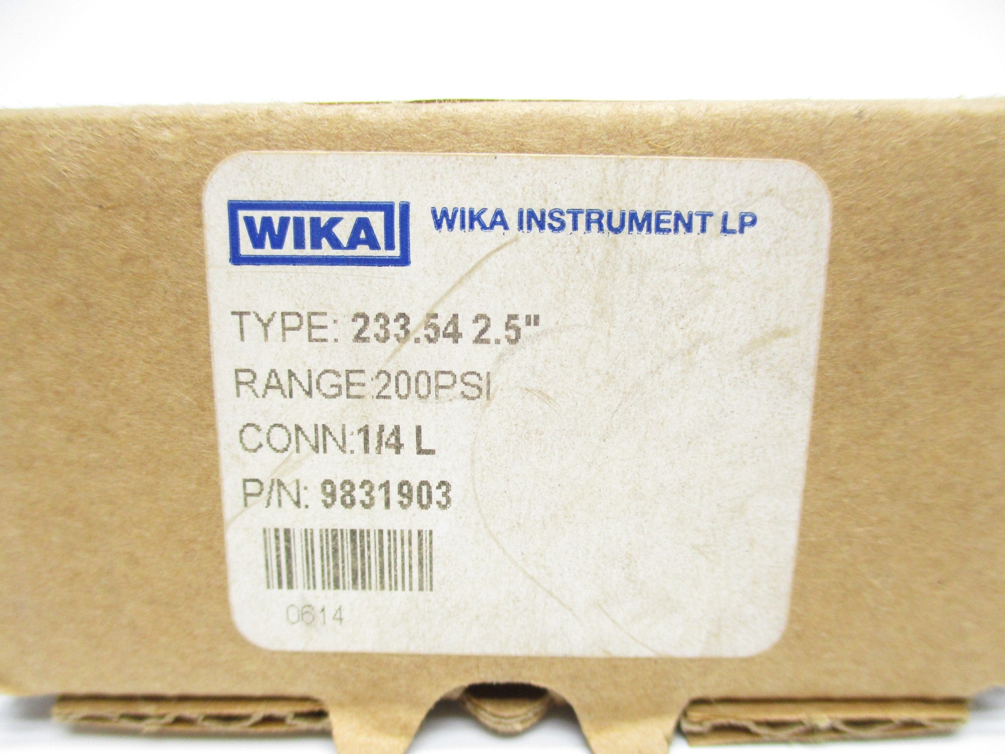 WIKA 233.542.5" 9831903 200PSI NSMP