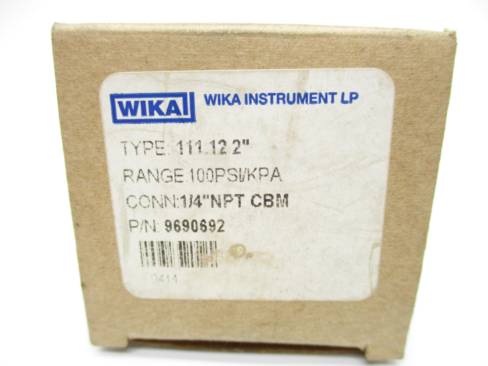 WIKA 9690692 100PSI NSMP