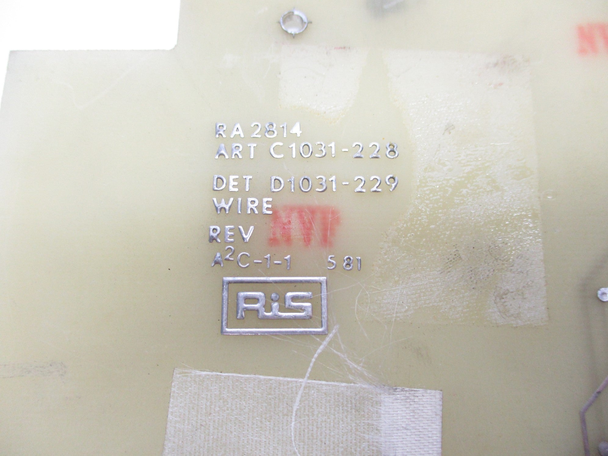 RIS C1031-228 RA2814 UNMP