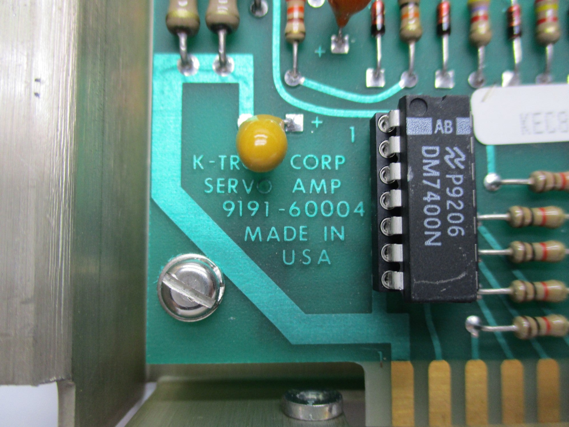 K-TRON 9191-60004 UNMP