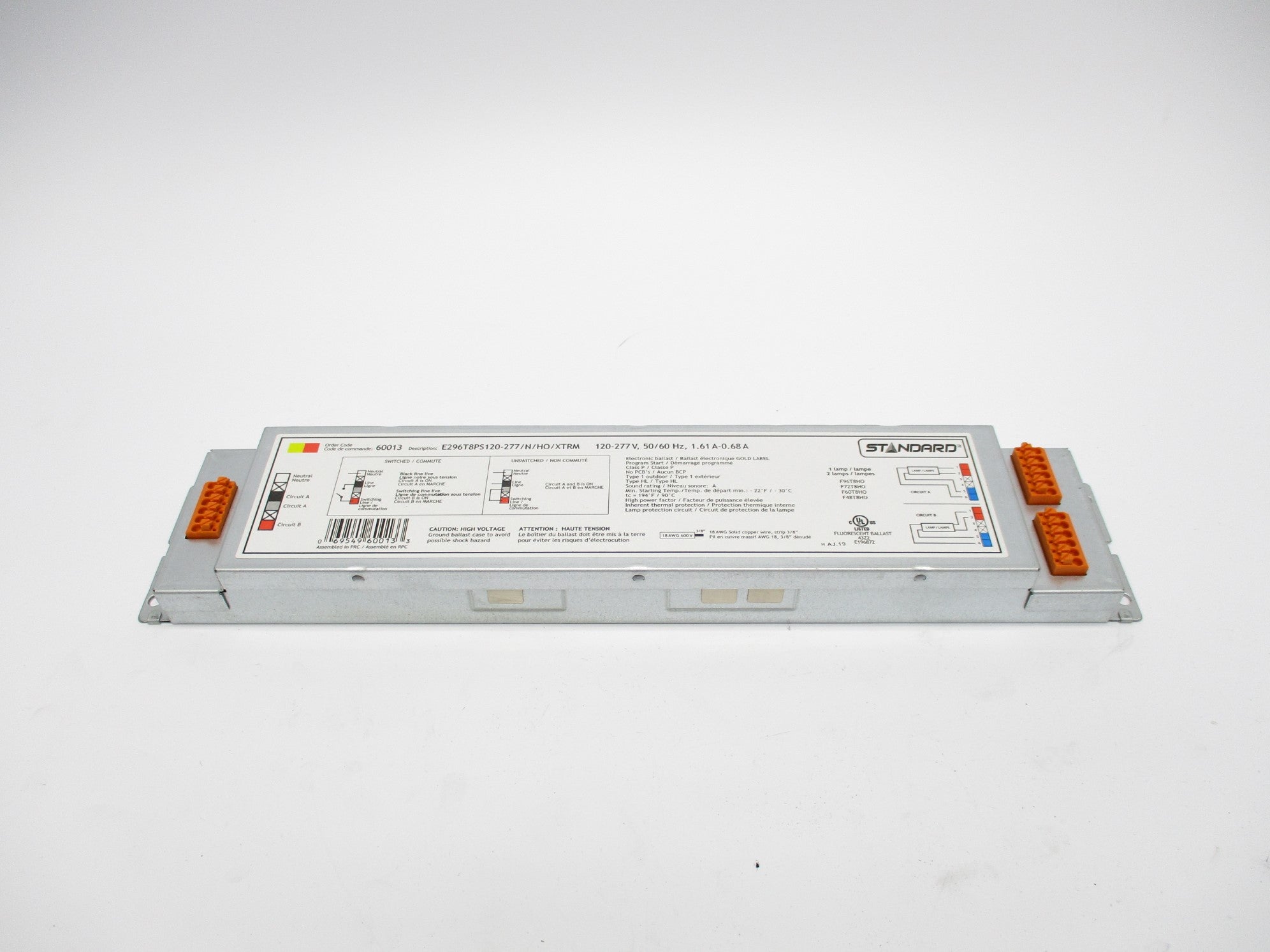 STANDARD E296T8PS120-277/N/HO/XTRM NSMP