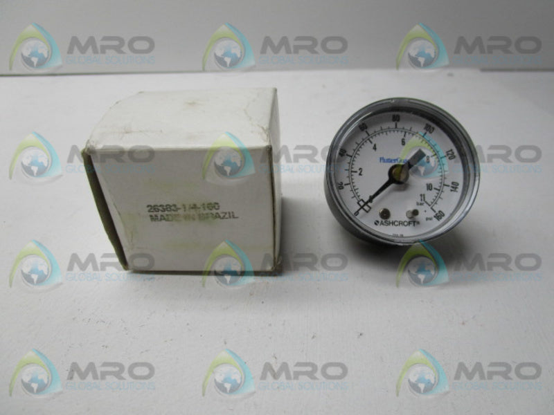 ASHCROFT 26383-1/4-160 PRESSURE GAUGE  NSMP