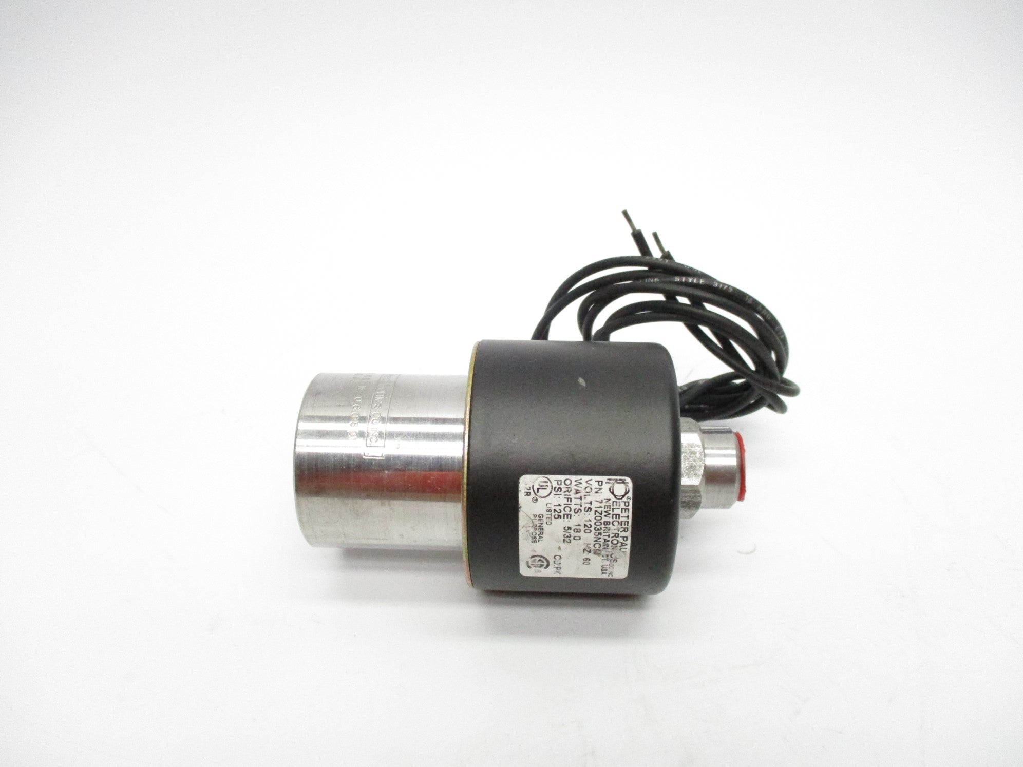 PETER PAUL ELECTRONICS 71Z0035NCM 120V 125PSI UNMP