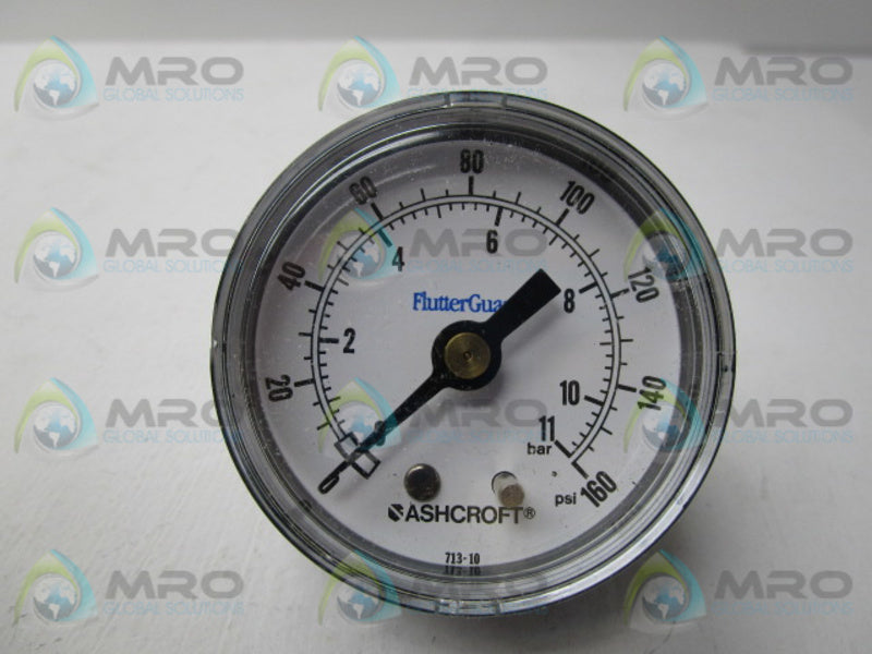 ASHCROFT 26383-1/4-160 PRESSURE GAUGE  NSMP